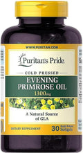 Puritan’s Pride Evening Primrose Oil 1300 mg – 30 Softgels