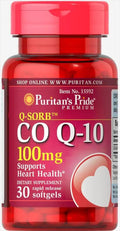 Puritan’s Pride Q-Sorb Co Q-10 100 mg – 30 Rapid Release Softgels