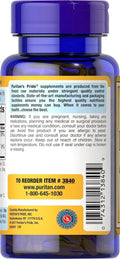 Puritan’s Pride Vitamin E 400 IU + Selenium – 100 Softgels