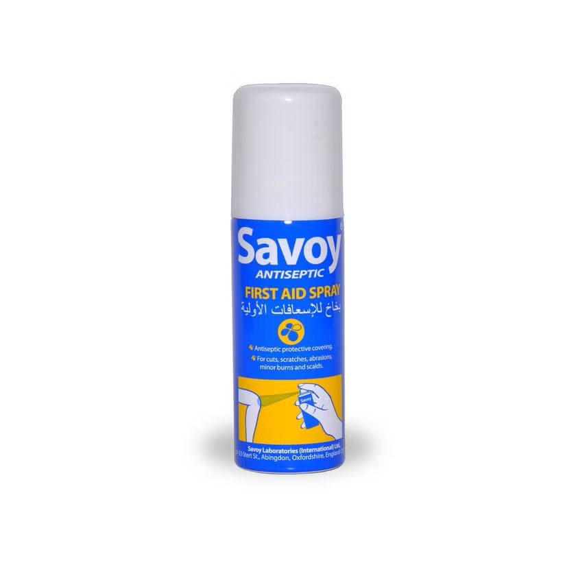 Savoy Antiseptic First Aid Spray 50 ml – Cuts & Wound Care