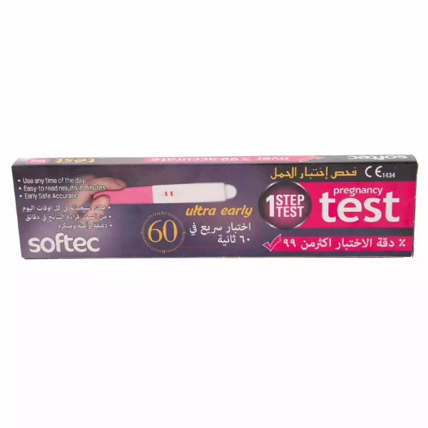 Softec 1 Step Pregnancy Test Kit Ultra Early Pack Of 3