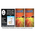 Stud 100 Men’s Delay Spray & Carex Delay 2 Pack Combo