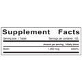 Sunshine Nutrition Biotin 1000 mcg – 100 Tablets