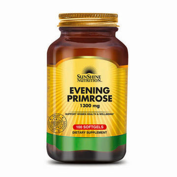 Sunshine Nutrition Evening Primrose Oil 1300 mg – 100 Softgels