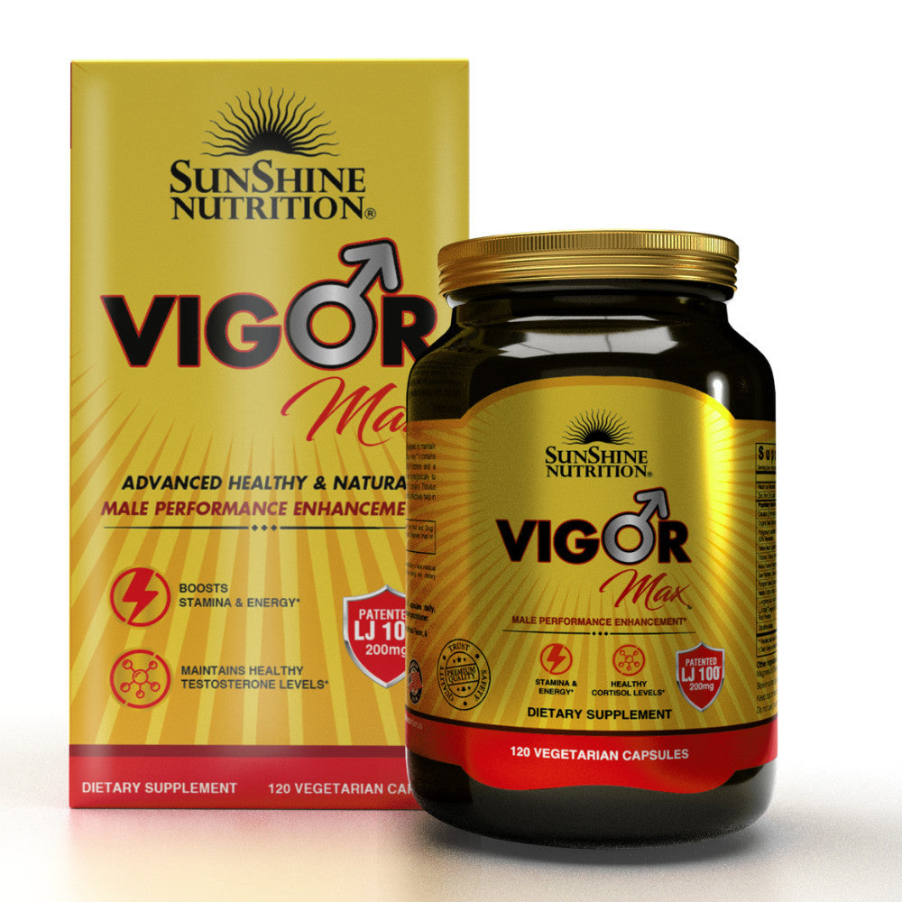 Sunshine Nutrition Vigor Max Tablets – 120 Count