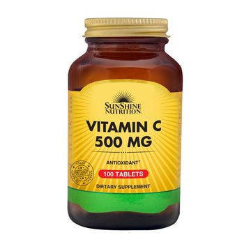 Sunshine Nutrition Vitamin C 500 mg – 100 Tablets