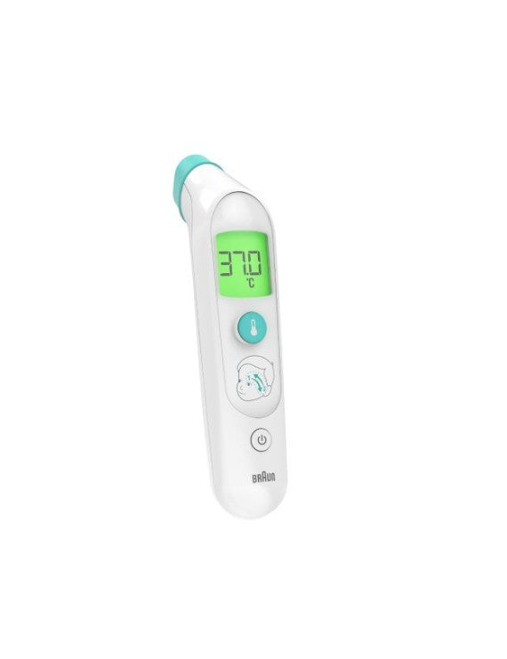 Braun TempleSwipe Forehead Thermometer White BST 200