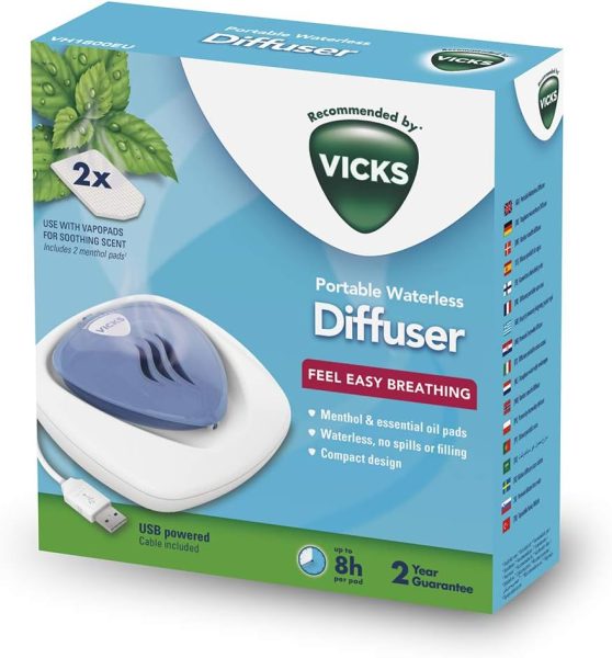Vicks portable diffuser without water VH1800EU