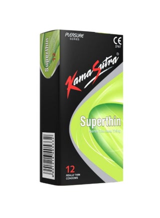 KamaSutra Superthin Condoms Natural Feel 12 Count