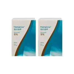 Hairgrow 5% Minoxidil Topical Solution – 2-Month Supply (2 x 50 ml Bottles)