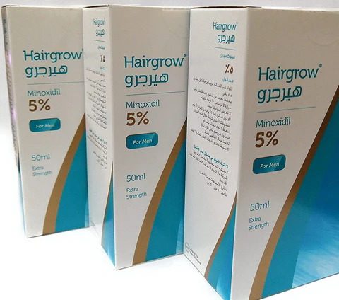 Hairgrow 5% Minoxidil 3 months supply (3 bottles x 50ML)