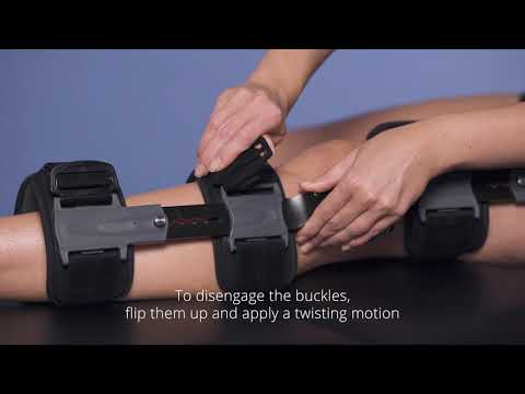 Thuasne ROM-R Post-Operative Knee Orthosis Support V2 L23 Grey - Easy Pharmacy LLC