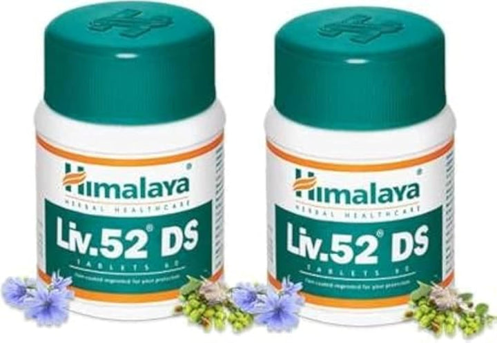 Himalaya Liv 52 DS Tablets 2 Pack 90 Count Liver Support