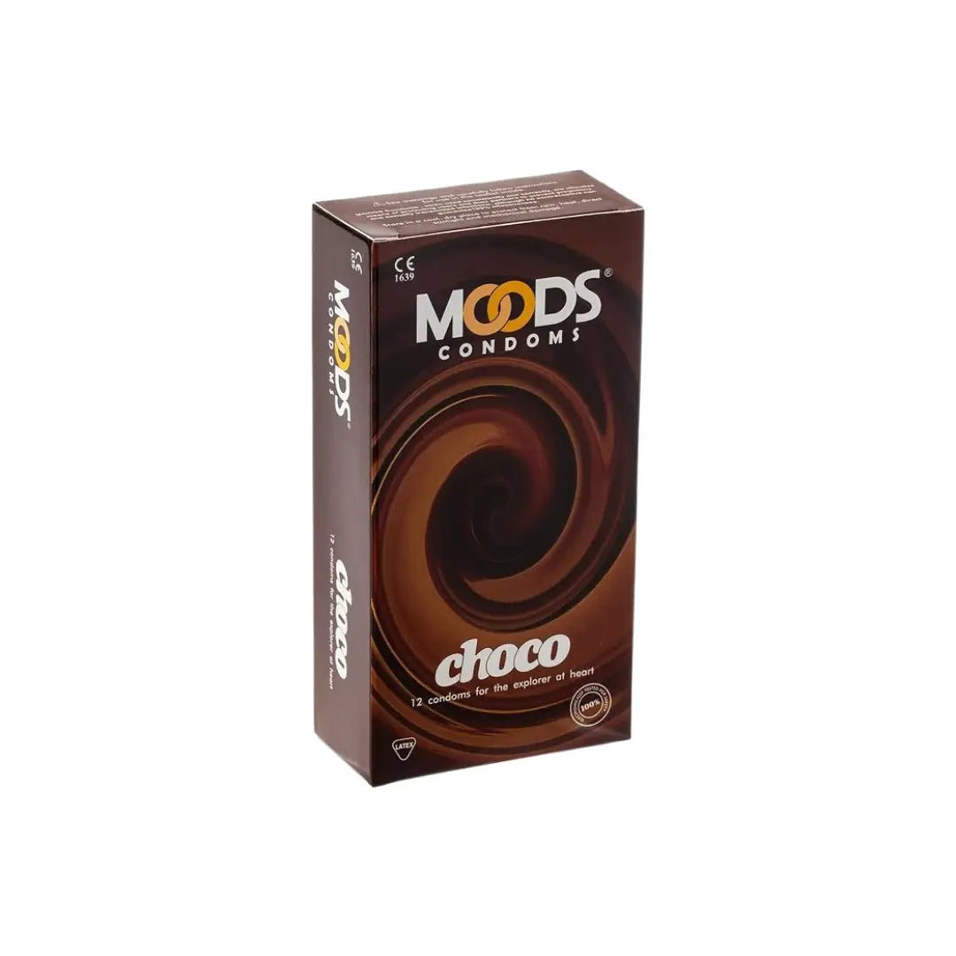 Moods Chocolate Condoms Flavoured - 12s