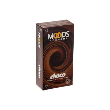 Moods Chocolate Condoms Flavoured 12 Count
