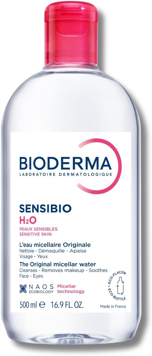 Bioderma Sensibio H2O Make-Up Removing Micellar Water - Sensitive Skin, 500ml